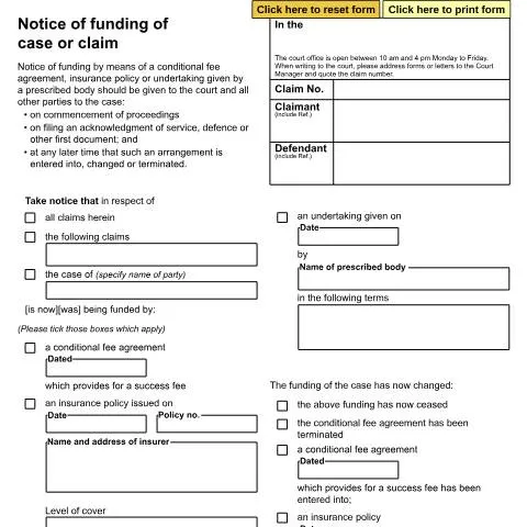 Document preview: Understanding Form N251: Litigation Funding Disclosure Rules — Legal & justice