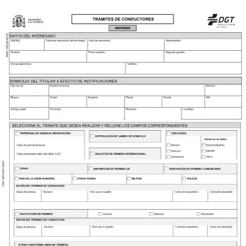 Vista previa del documento Guía completa del Modelo 03 para conductores en España — Trámites administrativos (CERFA n°03)