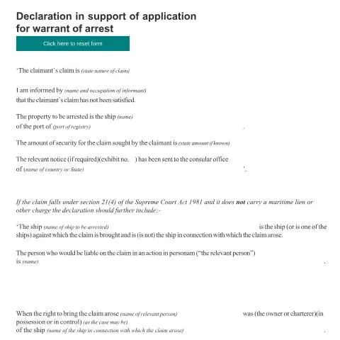 Document preview: Understanding the ADM5 Form for Maritime Claims — Legal & justice