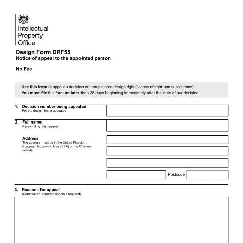 Document preview: Understanding the DRF55 Notice of Appeal Process — Legal & justice
