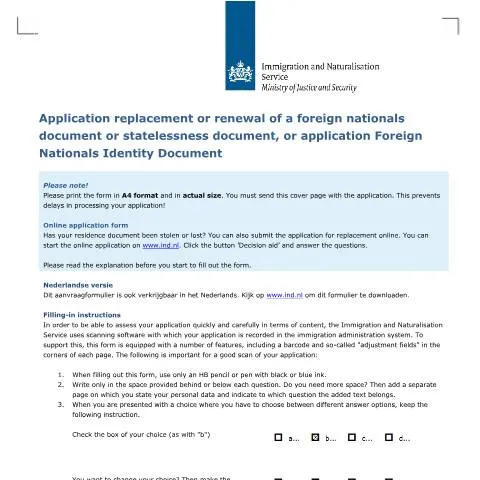 Documentvoorvertoning: Het belang van aanvraagformulier 6013 voor vreemdelingen — Immigratie & visa (CERFA n°6013)