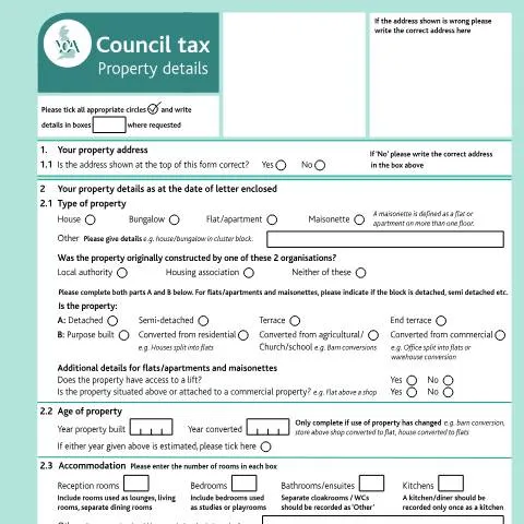 Document preview: Complete Your VOA Property Details Questionnaire Successfully — Housing