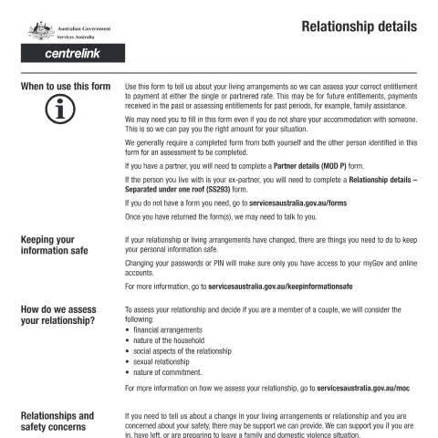 Document preview: The Importance of the SS284 Relationship Details Form — Family (CERFA n°SS284)