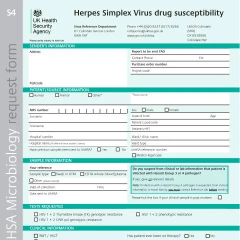 Document preview: Understanding the Role of the Herpes Simplex Virus Referral Form — Health