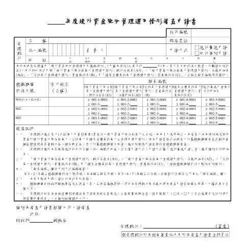 Document preview: 境外資金匯回管理運用情形備查申請書的全面解析 — Taxes (CERFA n°境外資金匯回管理運用情形備查申請書)