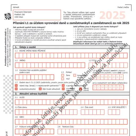 Dokumentvorschau: Wichtige Informationen zum L1-CS Formular für 2025 — Steuern (CERFA n°L1-CS)