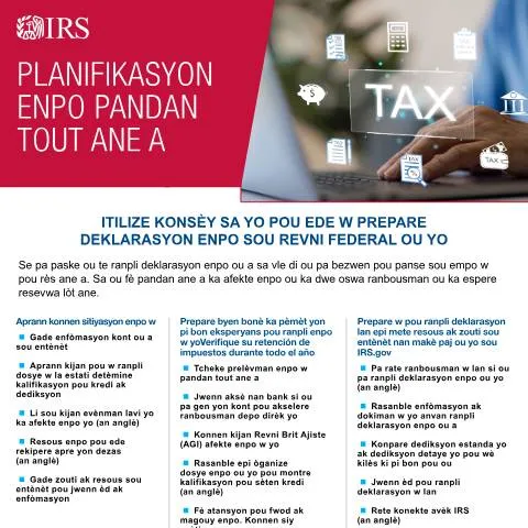Document preview: Navigate Your Taxes with IRS Publication 5349AHT — Taxes (CERFA n°PUB-5349AHT)