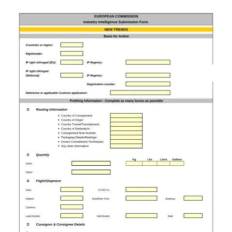 Dokumentvorschau: Za66-Formular: Einblick in neue Trends und Entwicklungen — Behörden & Verwaltung (CERFA n°Za66)