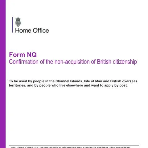 Document preview: How to Apply for Official Proof of Non-British Citizenship — Civil status & identity
