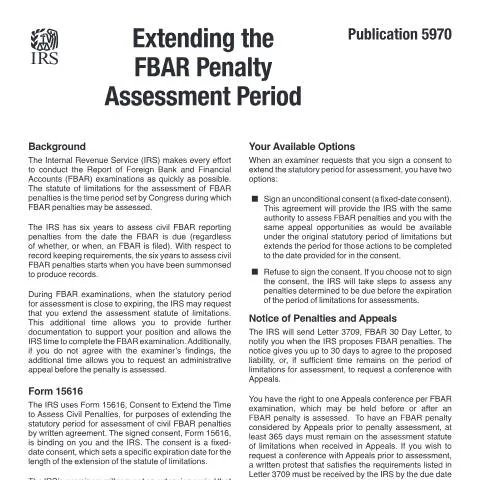 Document preview: Understanding IRS Publication 5970 for Foreign Financial Reporting — Taxes (CERFA n°PUB-5970)