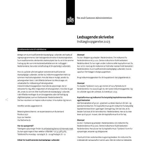 Documentvoorvertoning: Waarom de Inkomensverklaring 2023 Essentieel is voor Buitenlandse — Belastingen (CERFA n°ib0591t31plden)