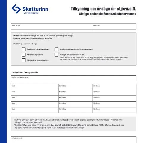 Document preview: Skref til að segja sig úr stjórn félags — Stjórnsýsla (CERFA n°RSK 17.46)