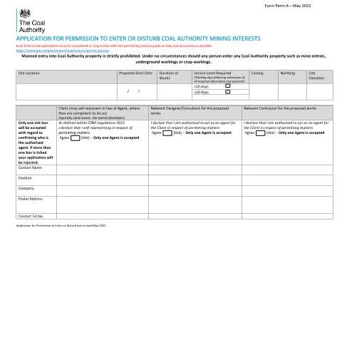 Document preview: Essential Steps for Submitting Your Coal Mining Permit Application — Government & admin