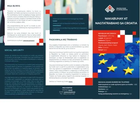 Document preview: Vodič za zapošljavanje stranih državljana u Hrvatskoj — Zapošljavanje i rad (CERFA n°Letak_Biram_Hrvatsku_american_PH)