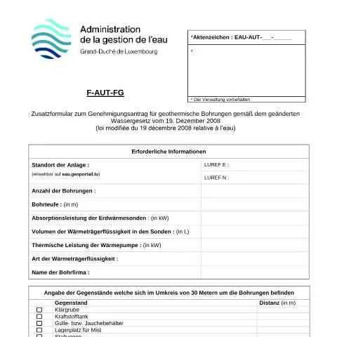 Aperçu du document Forages géothermiques : Pourquoi une autorisation est-elle essentielle — Démarches administratives (CERFA n°12-F-AUT-FG)