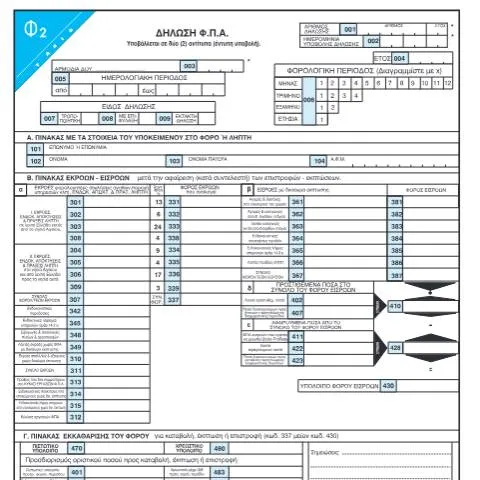 Document preview: Κατανόηση της Περιοδικής Δήλωσης Φ.Π.Α. για το 2024 — Φόροι & φορολογία (CERFA n°F2 050-FPA)