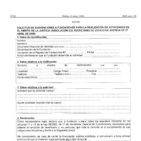 Vista previa del documento Guía para la Solicitud de Fundaciones en España — Trámites administrativos