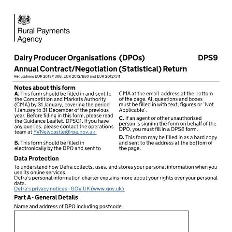 Document preview: Understanding the Dairy Producer Organisation Annual Contract — Government & admin