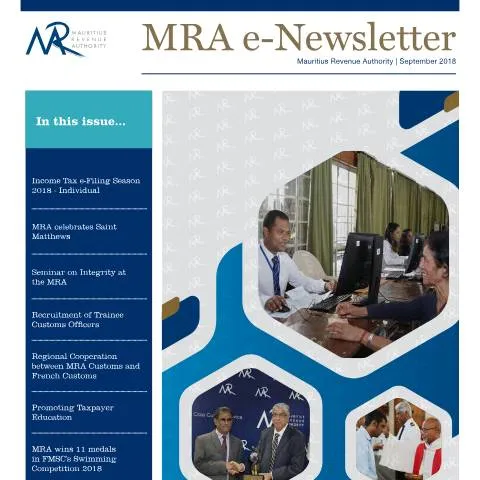 Document preview: Understanding the September 2018 Tax Document in Mauritius — Government & admin (CERFA n°ENewsletterSep2018)