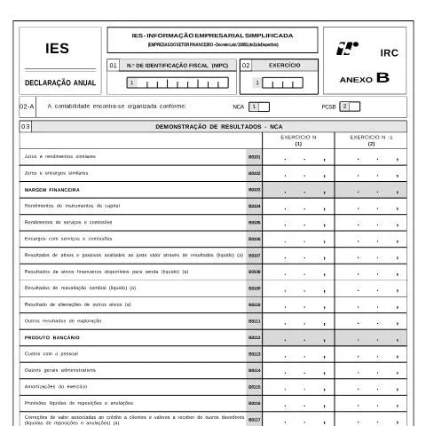 Pré-visualização do documento O Que é a Declaração Anual IES_DANUAL_B? — Impostos