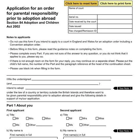 Document preview: Understanding Parental Responsibility Orders Before International — Family