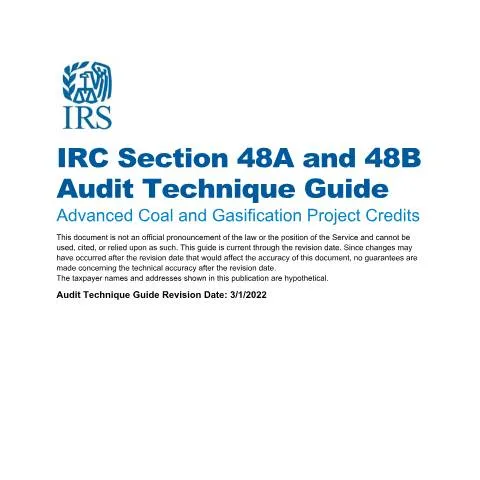 Document preview: Unlocking the Benefits of IRS Publication 5615 for Energy Stakeholders — Taxes (CERFA n°PUB-5615)