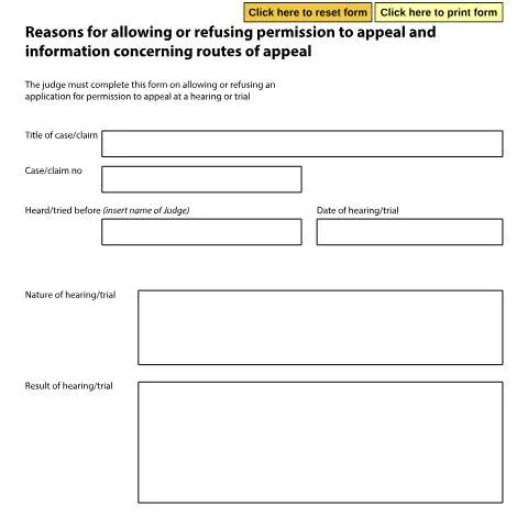 Document preview: Navigating the N460HC Form for Appeals — Government & admin