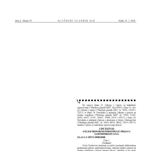 Document preview: Modernizacija administrativnih procesa u Bosni i Hercegovini — Administrativne procedure