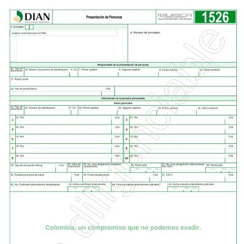 Vista previa del documento Todo sobre el Formulario F1526-2015: Presentación de Personas — Trámites administrativos (CERFA n°F1526-2015)