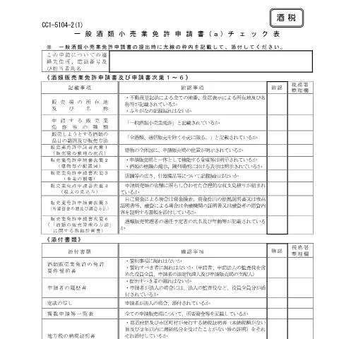 Document preview: 酒類販売業免許申請の重要なステップ — 行政手続き (CERFA n°E1-3)