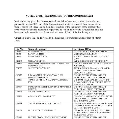 Document preview: Understanding the NOTICE March 21: A Guide for Stakeholders — Government & admin (CERFA n°NOTICE-march-21)