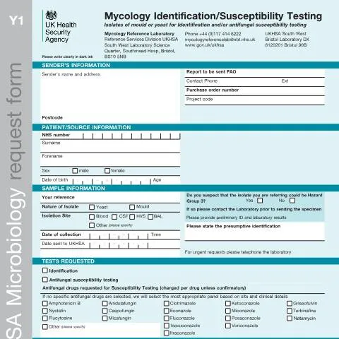 Document preview: Specialized Mycology Testing for Complex Fungal Infections — Health