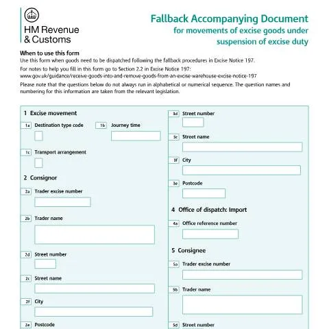 Document preview: Understanding the Fallback Accompanying Document (FAD) — Government & admin