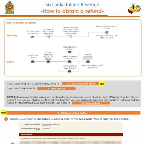 Document preview: Your Guide to Navigating Tax Refunds in Sri Lanka — Taxes
