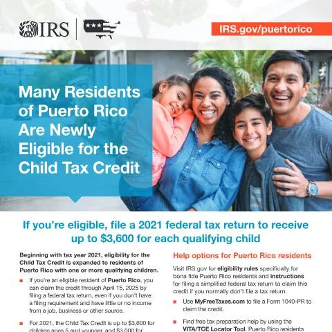 Document preview: Understanding IRS Publication 5649PR for Puerto Rican Residents — Taxes (CERFA n°PUB-5649PR)