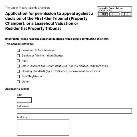 Document preview: How to Obtain Permission to Appeal a First-tier Tribunal Decision in — Government & admin