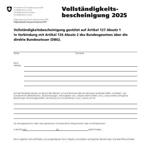 Dokumentvorschau: Vollständigkeitsbescheinigung 13b , Transparenz der Finanzbeziehungen — Bibliothek (CERFA n°13b)