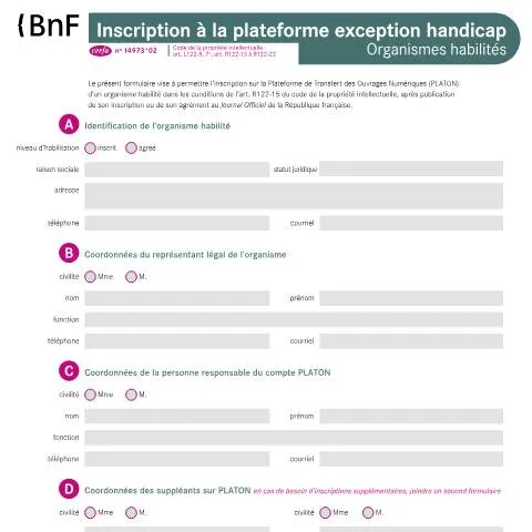 Aperçu du document Comment obtenir l'agrément pour la plateforme exception handicap — Aides & prestations sociales (14973*02)