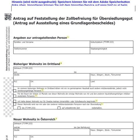 Dokumentvorschau: ZBefr2a: Ihr Schlüssel zur Zollbefreiung beim Umzug — Behörden & Verwaltung (CERFA n°ZBefr2a)