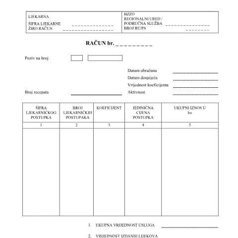 Document preview: Uloga RNLJEK NPP 06.06.2022 u zdravstvenom sustavu — Zdravlje (CERFA n°RNLJEK_NPP_06.06.2022)