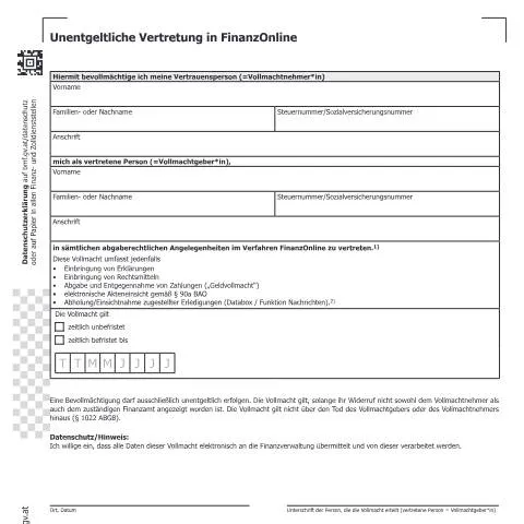 Dokumentvorschau: Unentgeltliche Vertretung: FON-UV1 im Fokus — Steuern (CERFA n°FON-UV1)