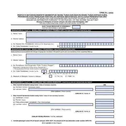 Document preview: Mengapa Borang CP58 Penting untuk Pemulakan Perpajakan? — Proses pentadbiran (CERFA n°CP58)