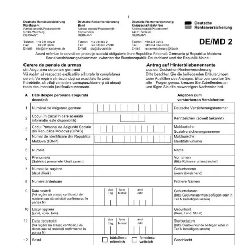 Dokumentvorschau: Hinterbliebenenrente beantragen , Schritt für Schritt — Rente & Pension (E8802)