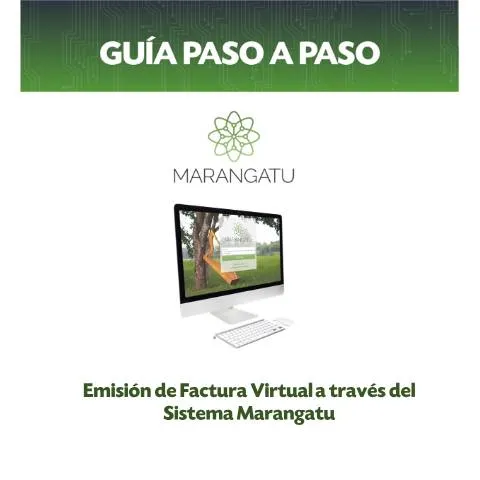 Vista previa del documento Guía para emitir facturas virtuales con Marangatu en Paraguay — Trámites administrativos