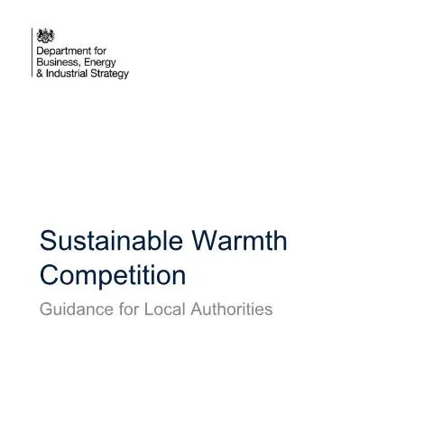Document preview: Empowering Local Authorities Through Sustainable Warmth — Government & admin