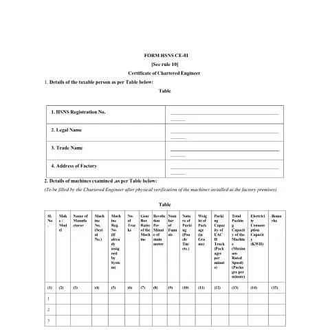 Document preview: Understanding the Importance of the Chartered Engineer Certificate in — Government & admin (CERFA n°Certificate_Chartered_Engineer_Hsns)