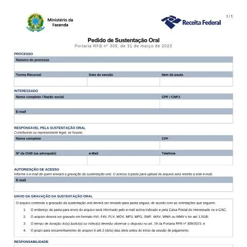 Pré-visualização do documento A Relevância do Pedido de Sustentação Oral em Questões Fiscais — Jurídico e justiça