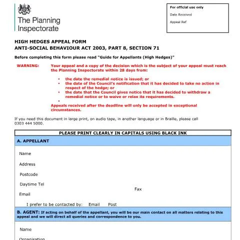 Document preview: Appealing High Hedge Decisions: Your Rights Under UK Law — Government & admin