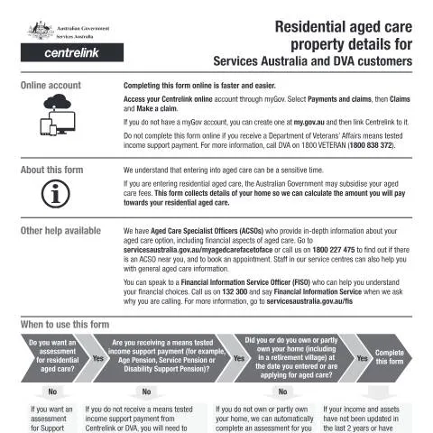 Document preview: Understanding the SA485 Form for Aged Care Applications — Benefits & social aid (CERFA n°SA485)