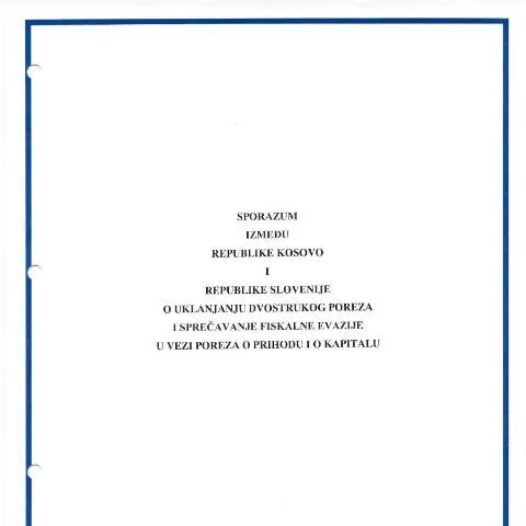 Document preview: Rëndësia e Formularit 'Preuzimanje ugovora' në Kosovë — Tatime & fiskalitet
